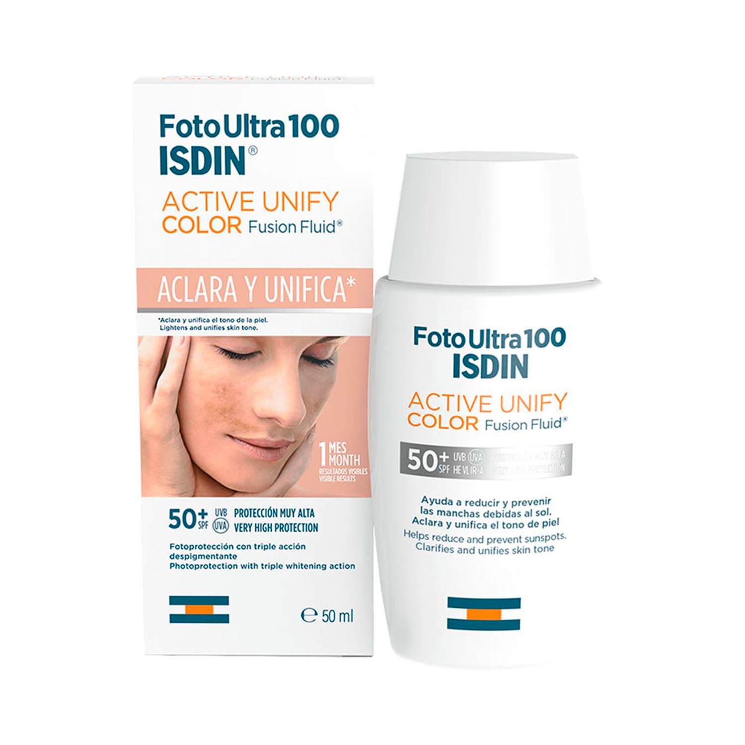 FOTOULTRA 100 ISDIN ACTIVE UNIFY COLOR (PROTECTOR SOLAR CON COLOR)
